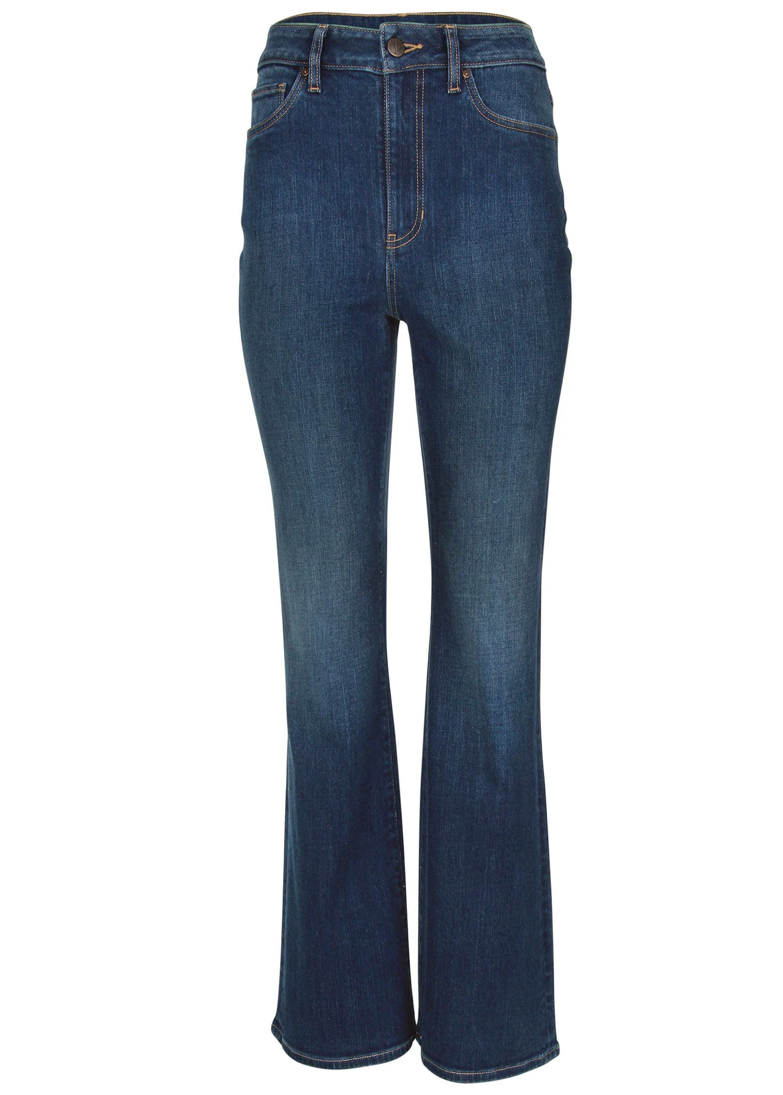 Penelope Modern Flare Jeans - Dark Wash - Image 6