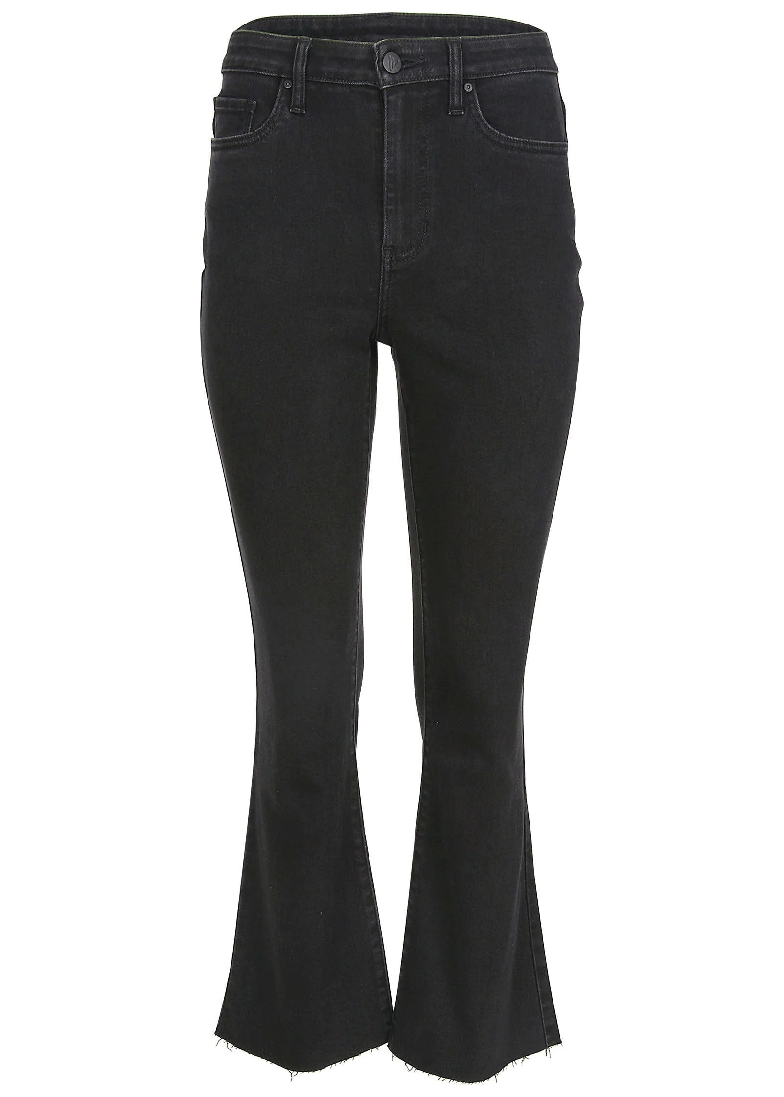 Brigitte Kick Flare Jeans - Black Wash - Image 5