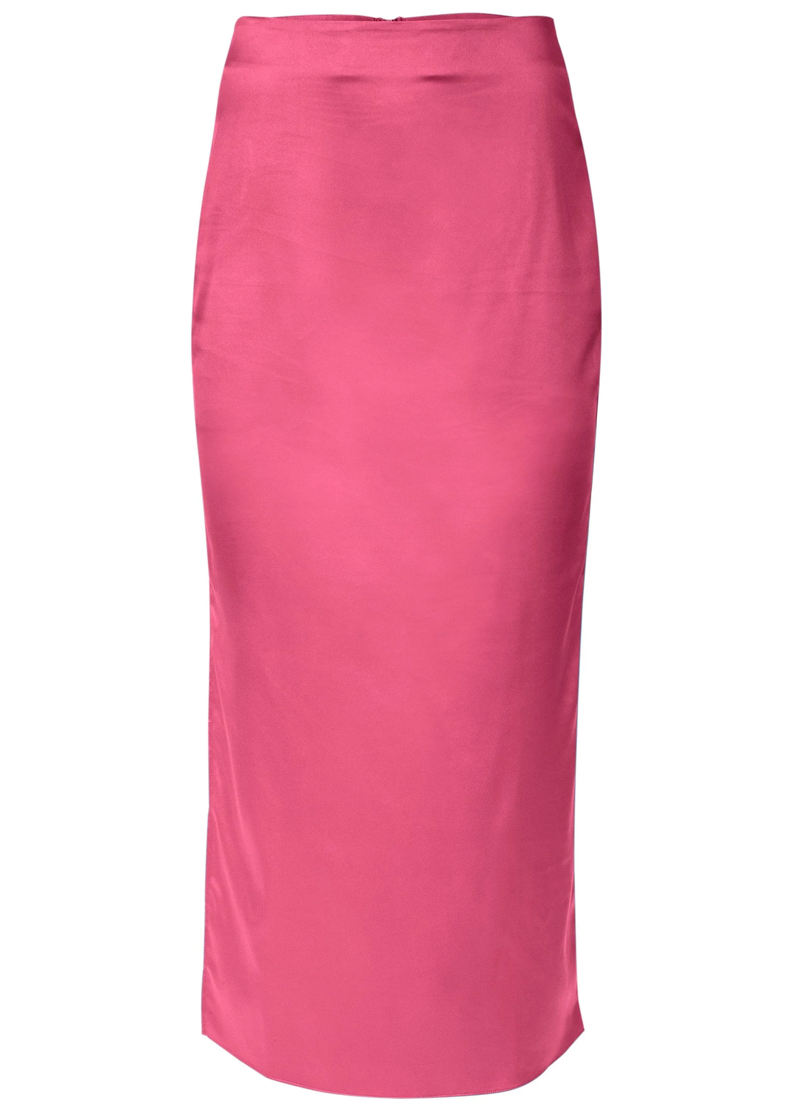 Midi Slip Skirt - Hot Pink - Image 4
