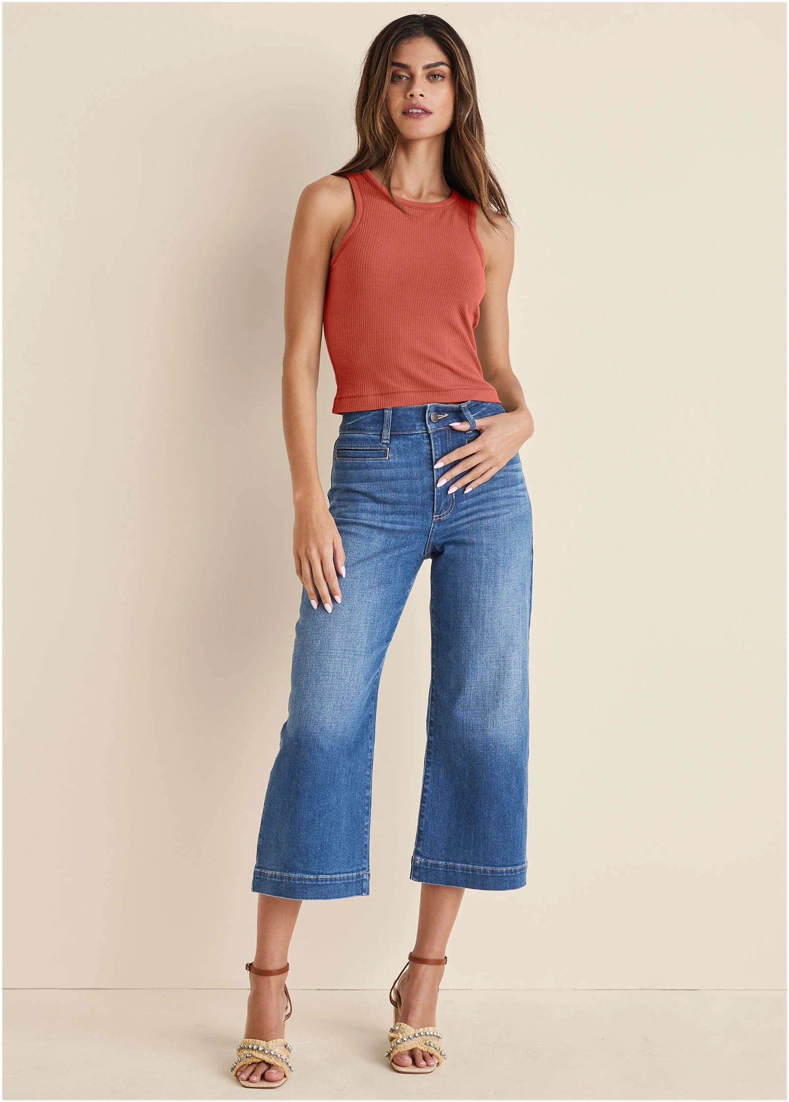 Racerback Tank - Burnt Orange - Image 6