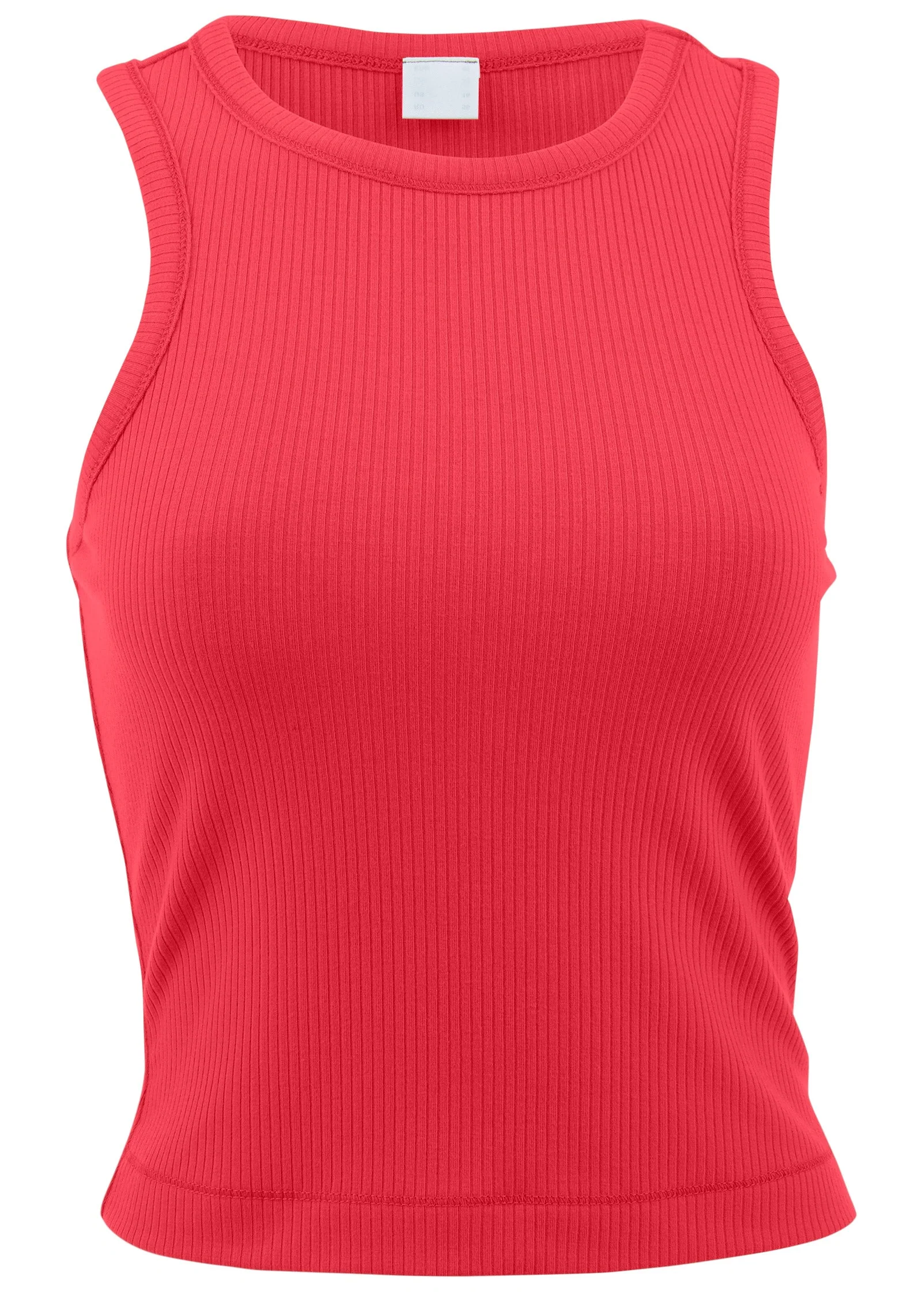 Racerback Tank - Red - Image 4