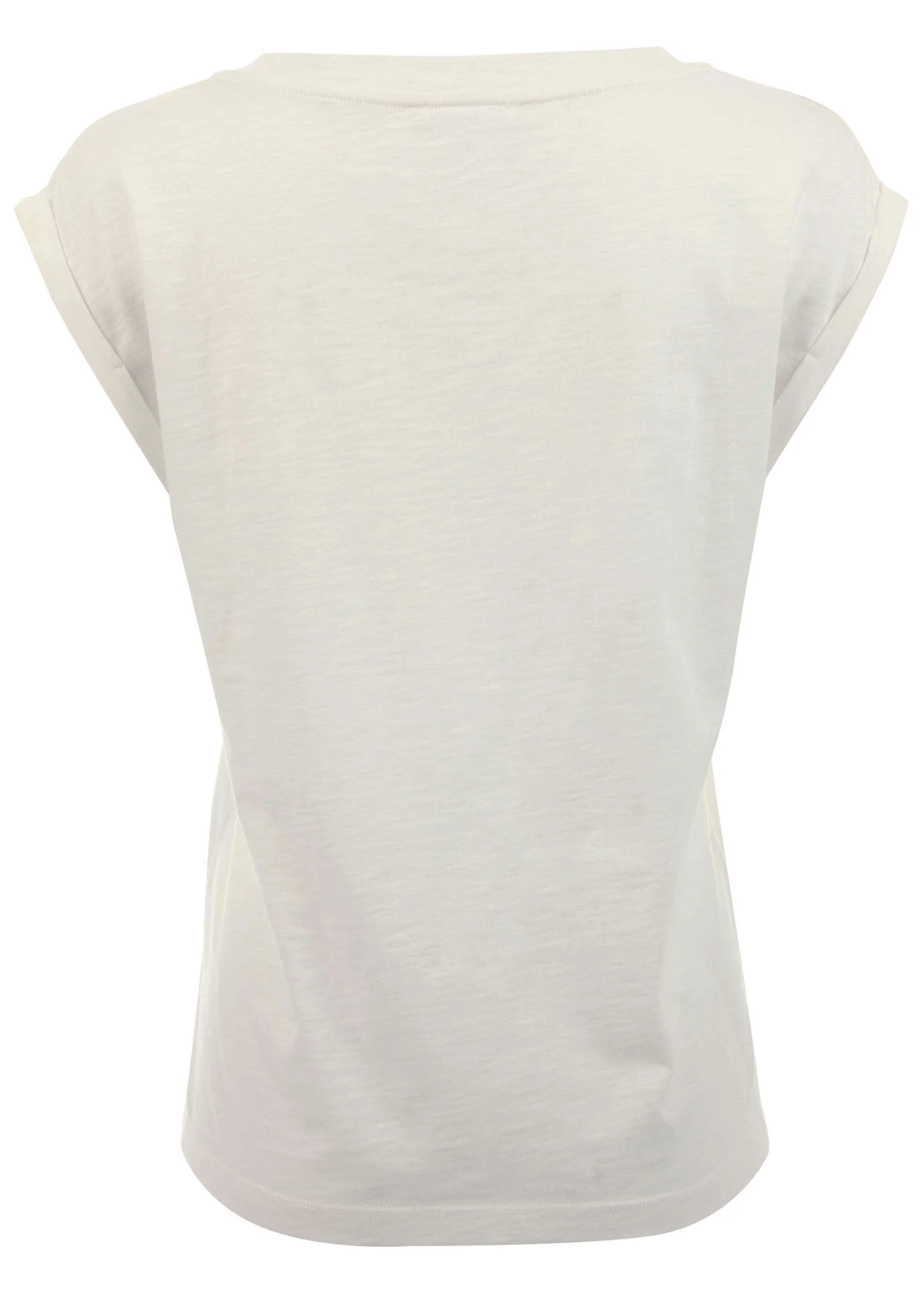 Scoop Neck Tee - Cloud Dancer - Image 5