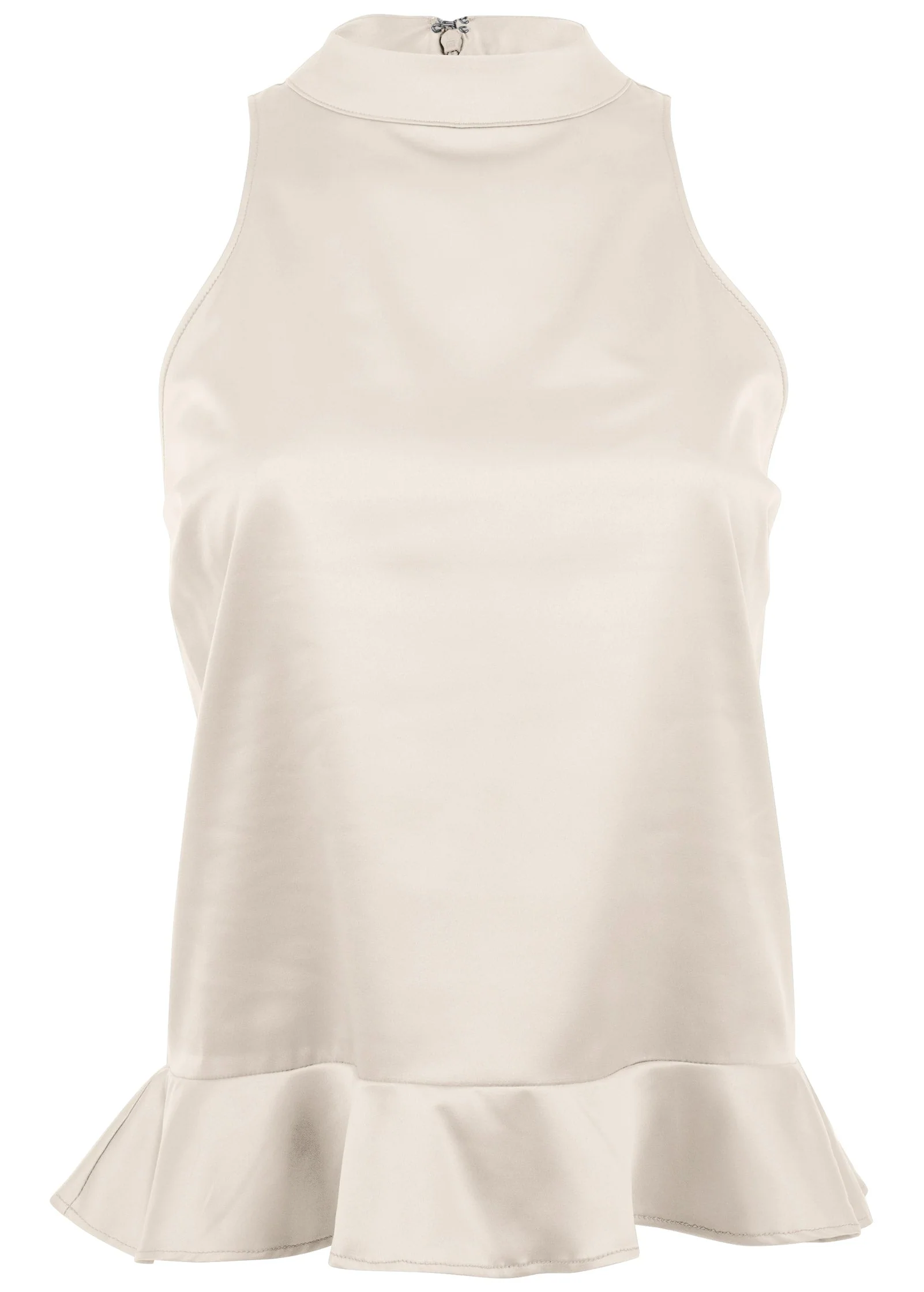 Peplum Top - Off White - Image 3