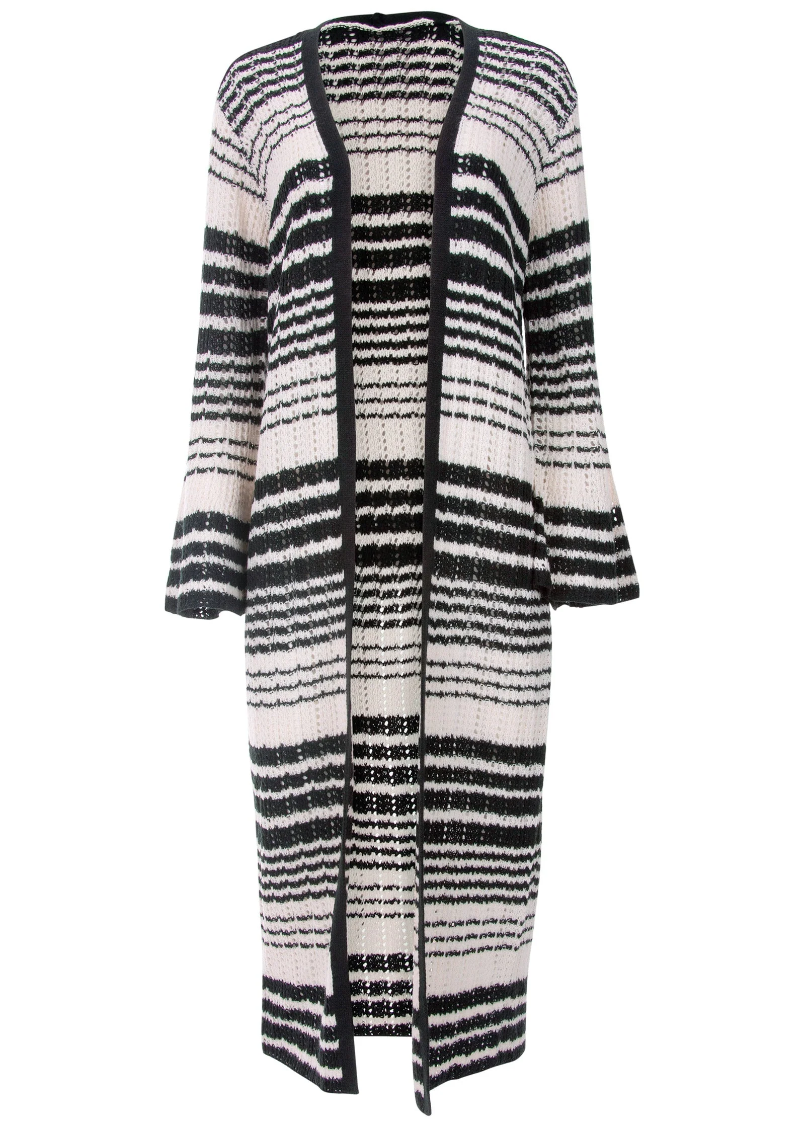 Stripe Duster - White Multi - Image 3