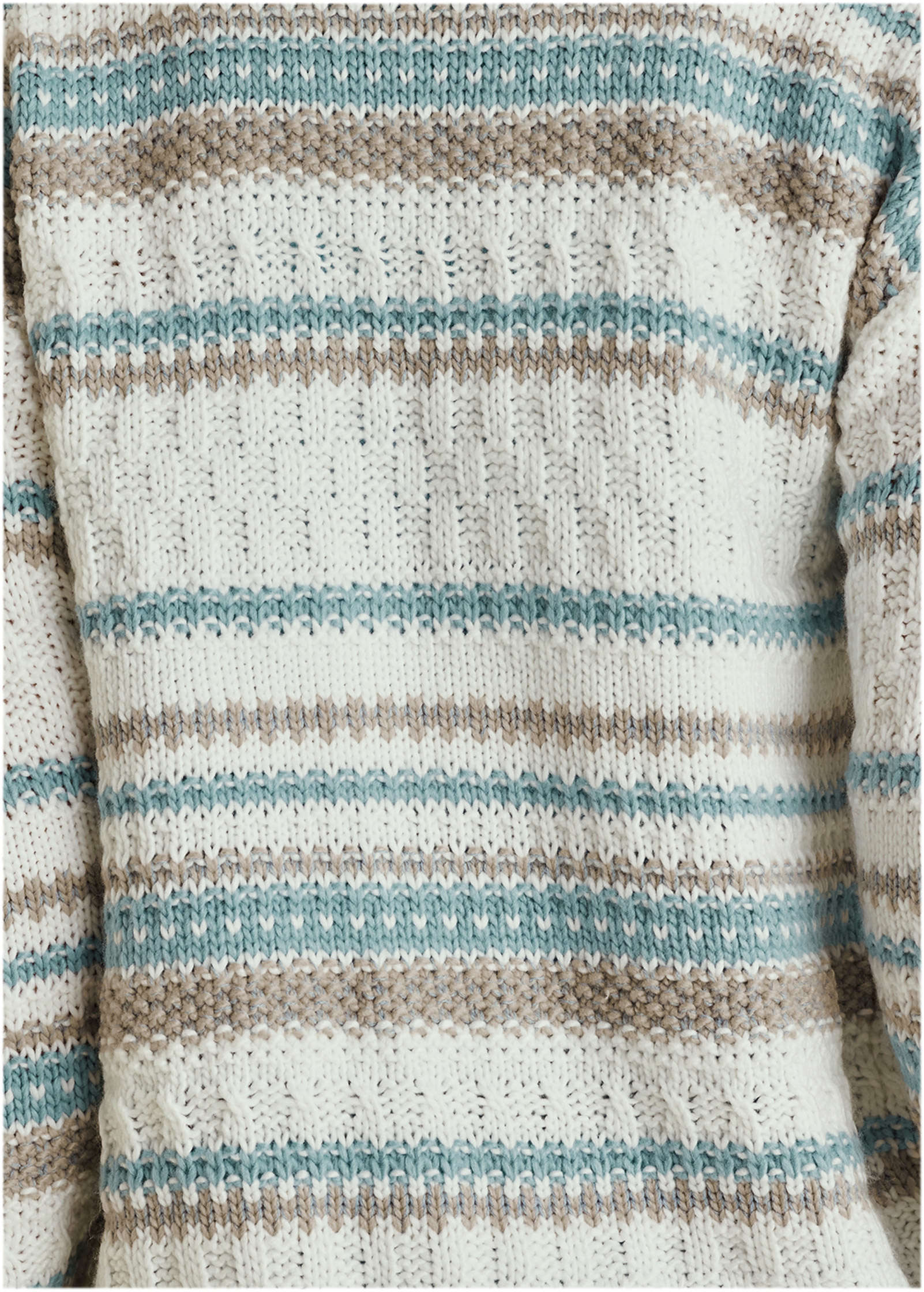 Stripe Cardigan - Light Blue Stripes - Image 5