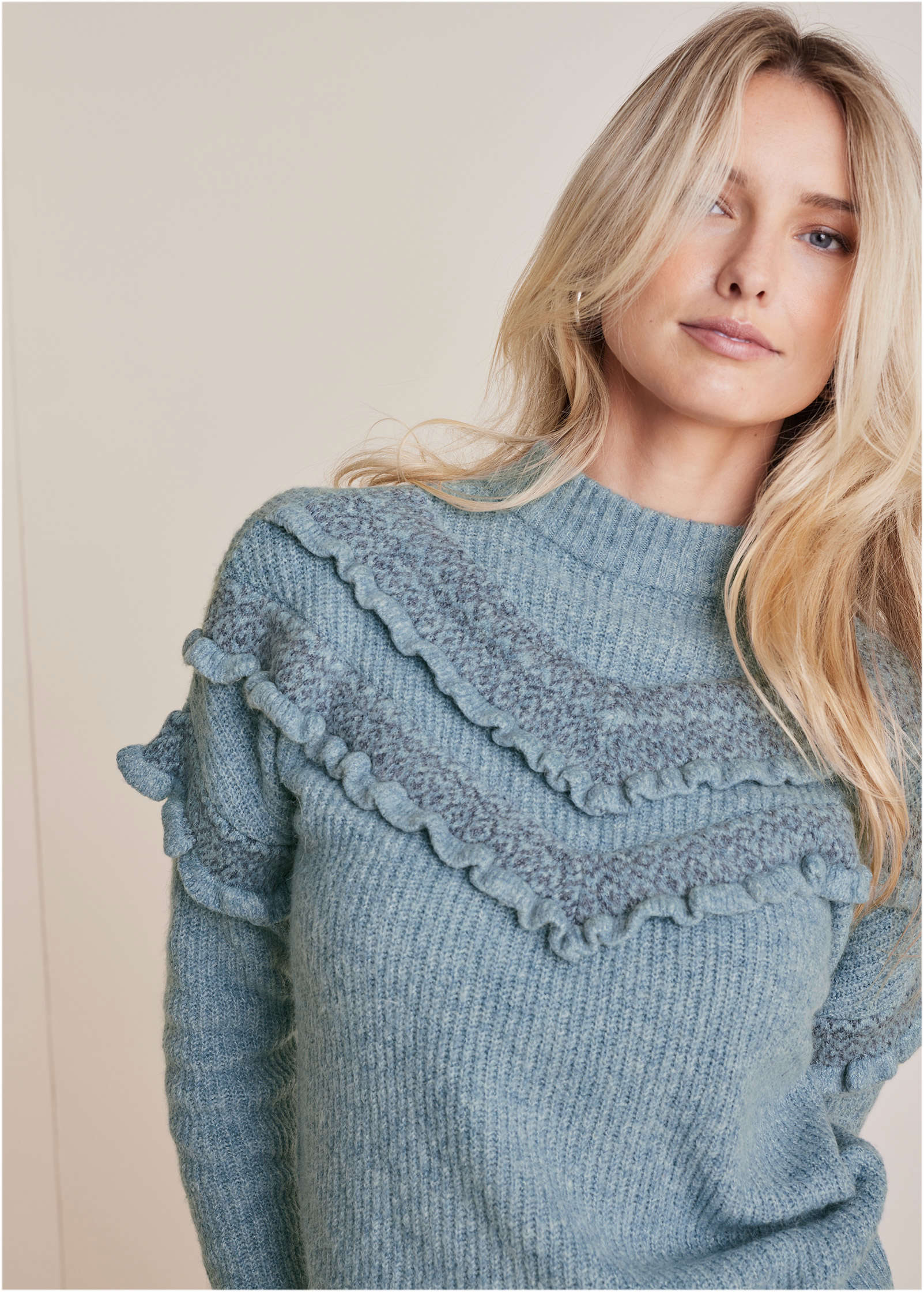 Cheveron Sweater - Tourmaline - Image 4