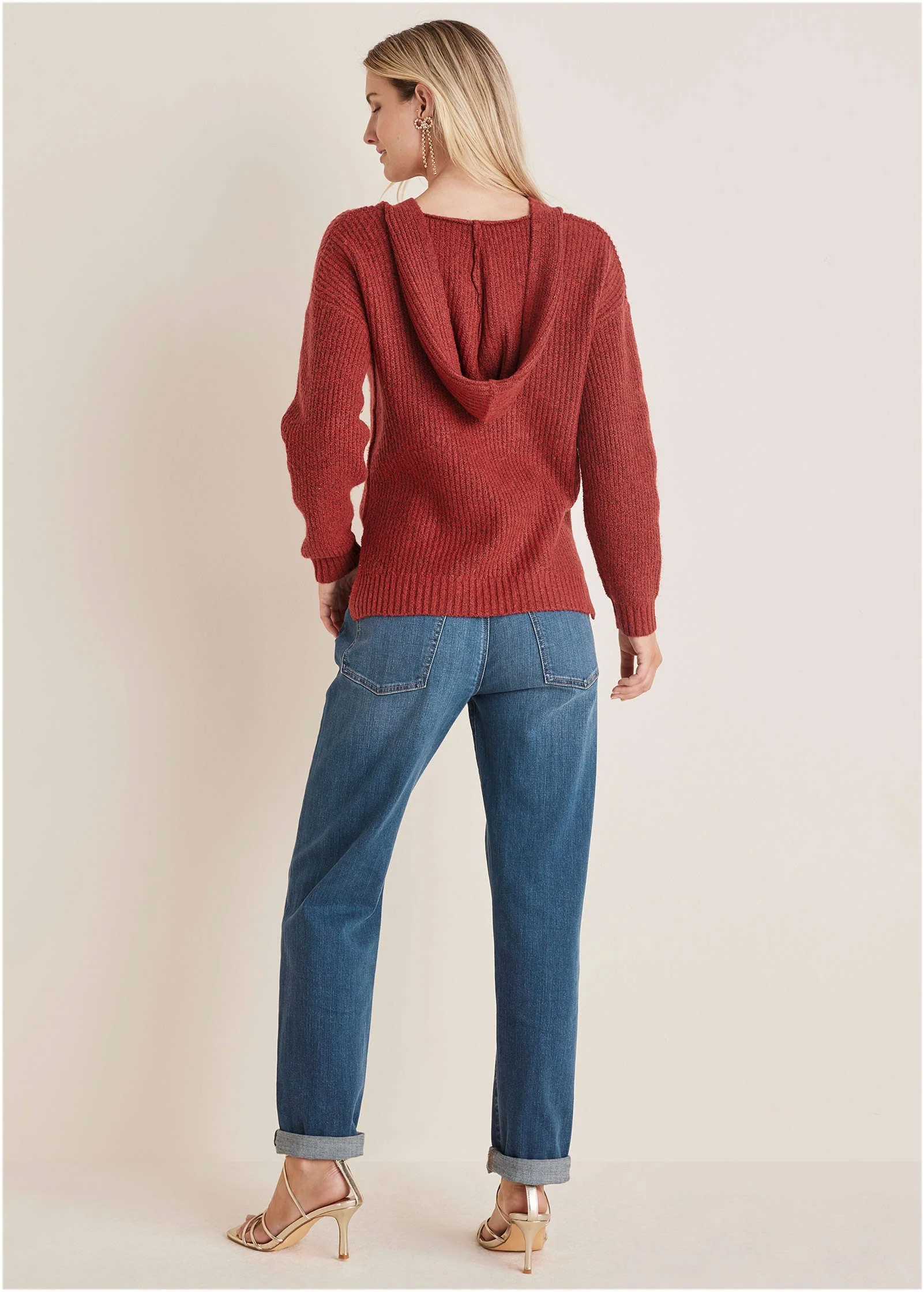 Holly Jolly Sweater - Red - Image 3