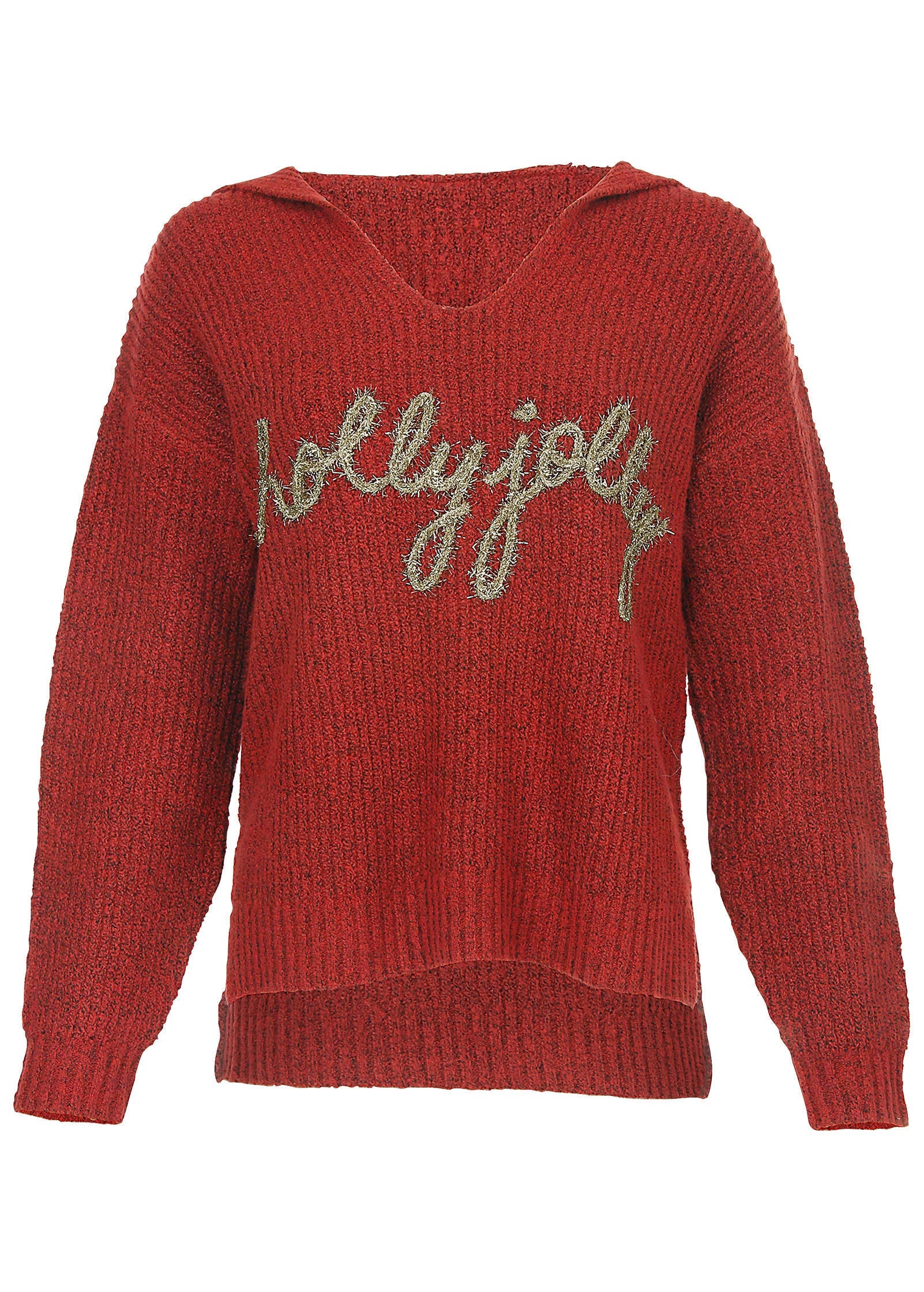Holly Jolly Sweater - Red - Image 5