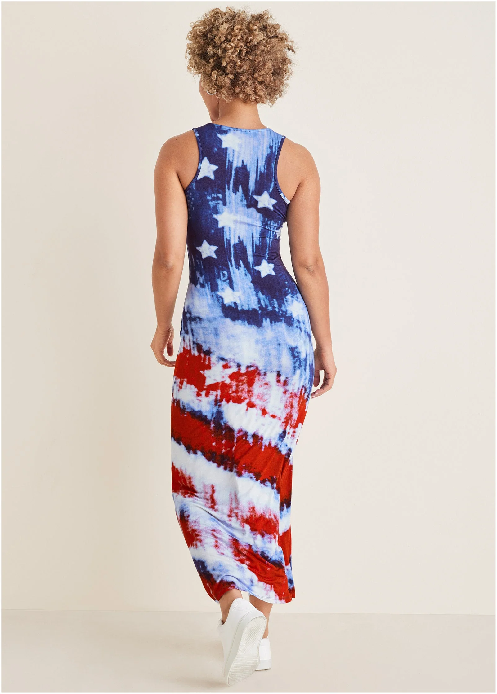 Tank Maxi Dress - Boardwalk Flag - Image 3