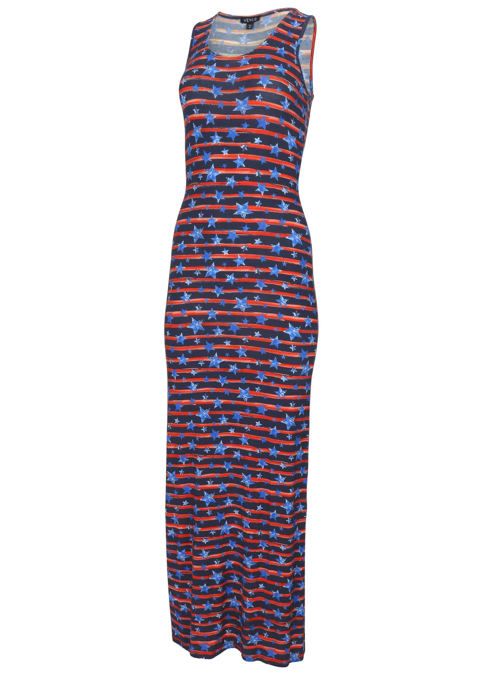 Tank Maxi Dress - Dark Gettysburg Gouache - Image 4