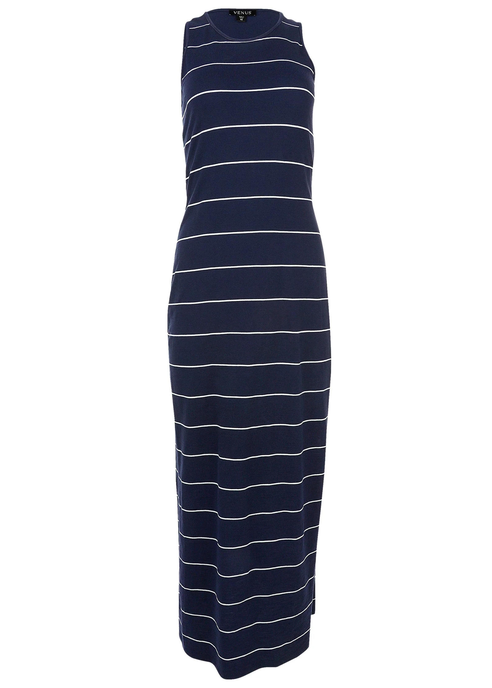 Tank Maxi Dress - Peacoat Combo - Image 3