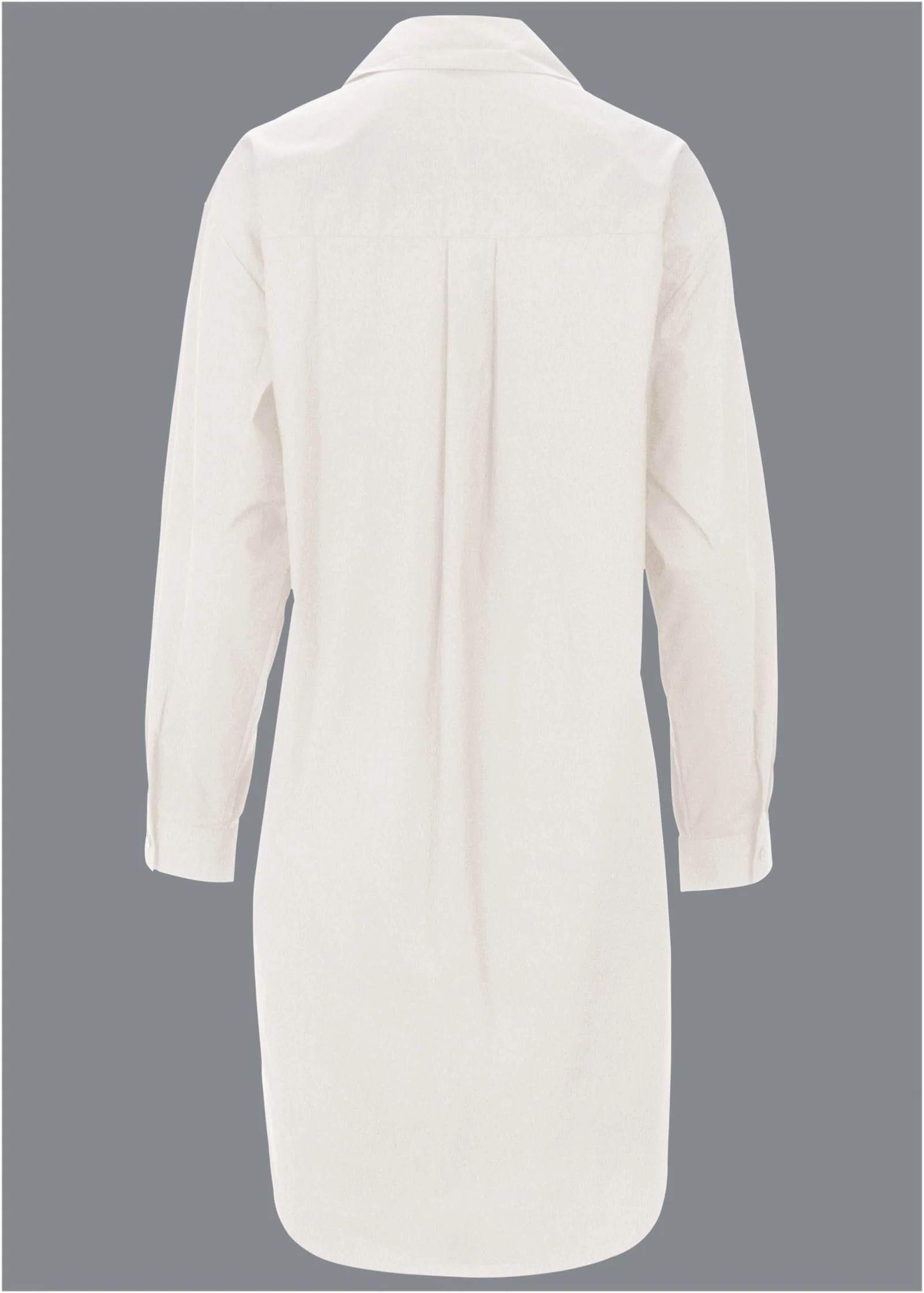 Shirt Dress - Cloud Dancer - Image 4