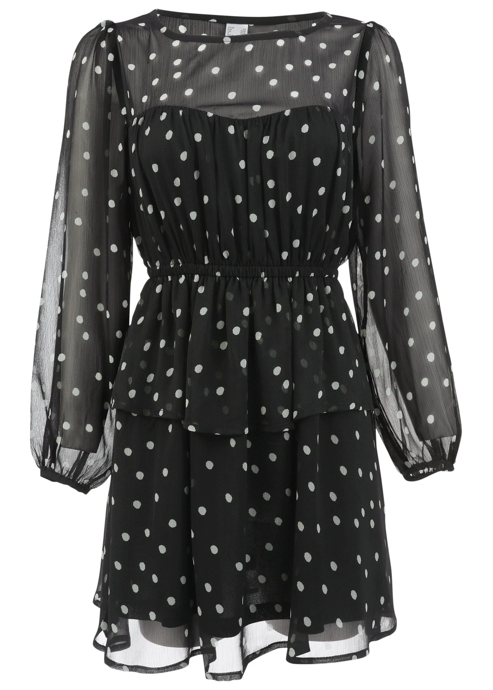 Sheer Beauty Mini Dress - Dolce Vita Dot - Image 4