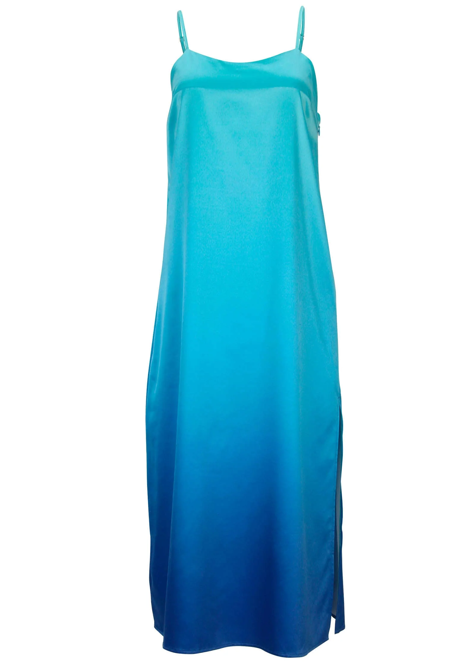 Midi Slip Dress - Atlantis Ombre - Image 4