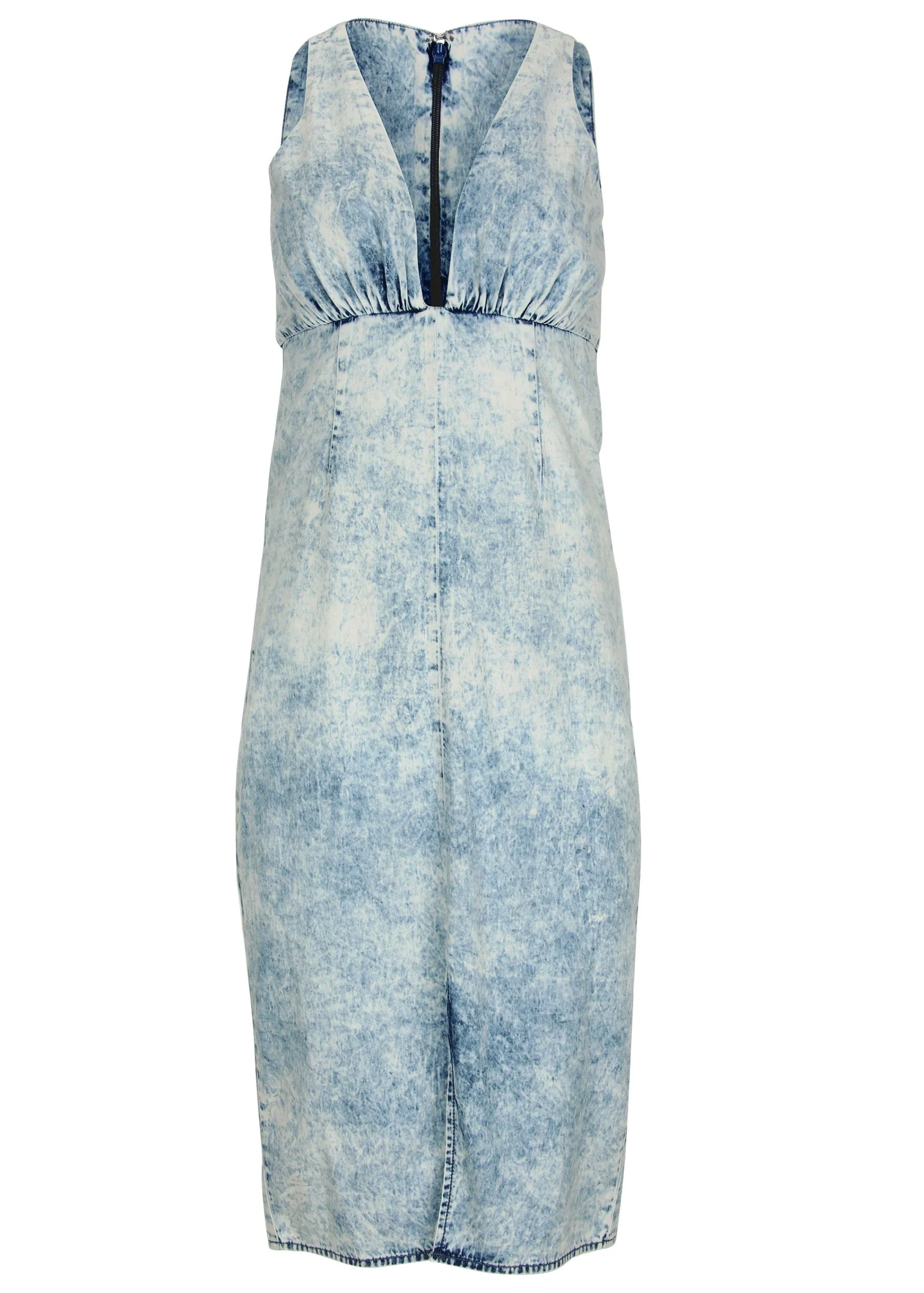Deep-V Dress - Acid Wash - Image 4