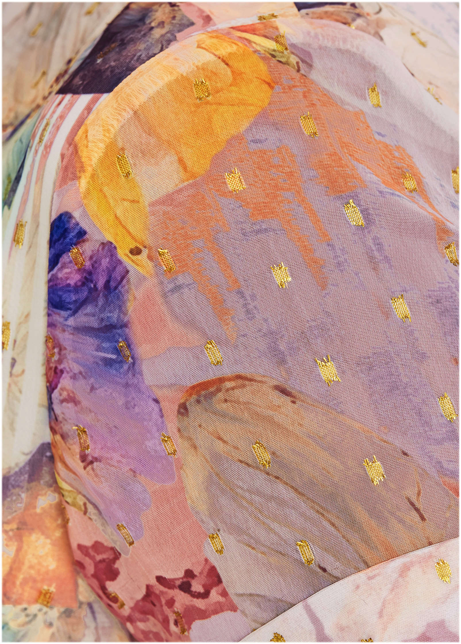 Floral Shine Detail Maxi - Digital Wildflowers - Image 4
