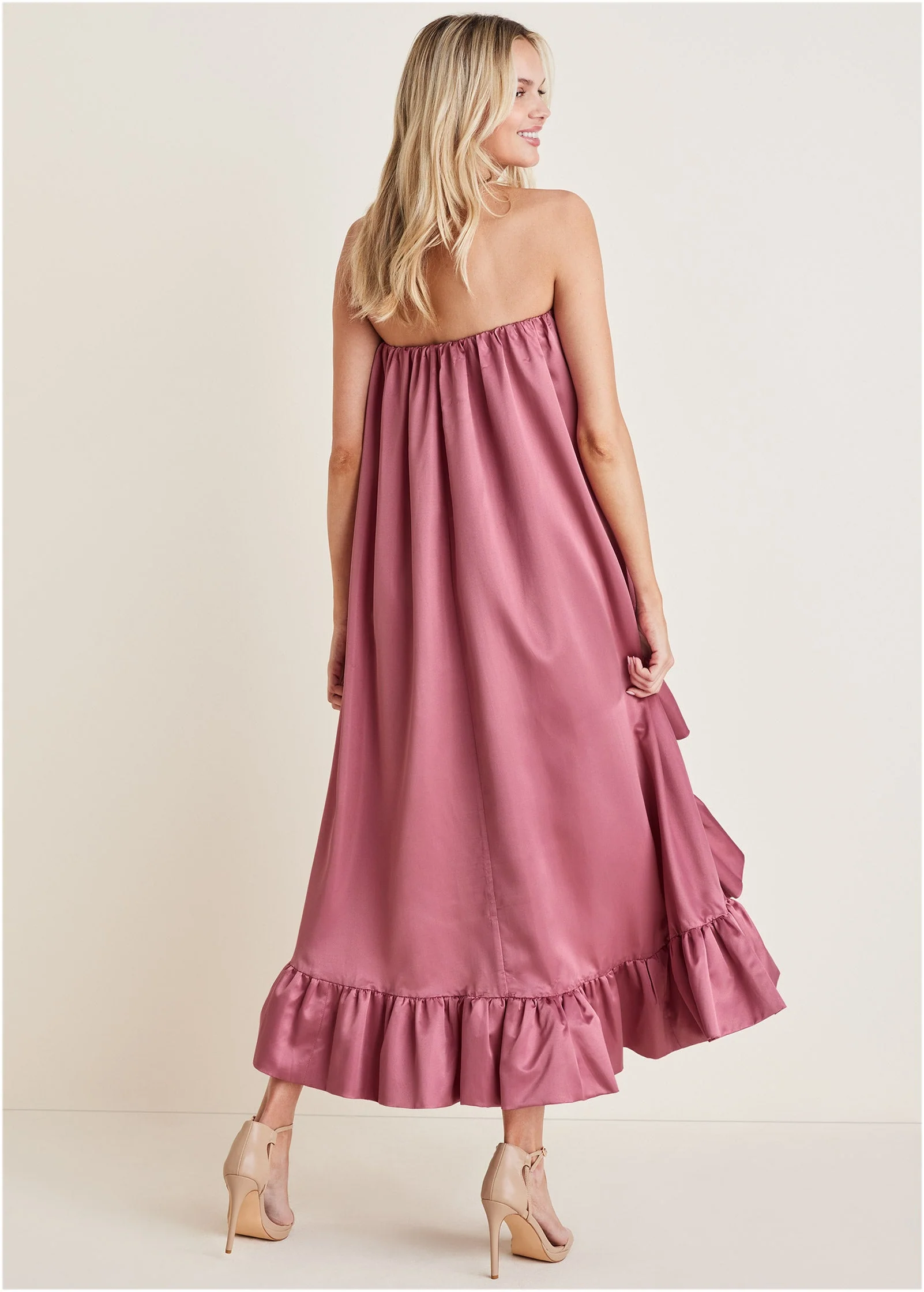 Strapless High-Low Dress - Heather Rose - Image 2