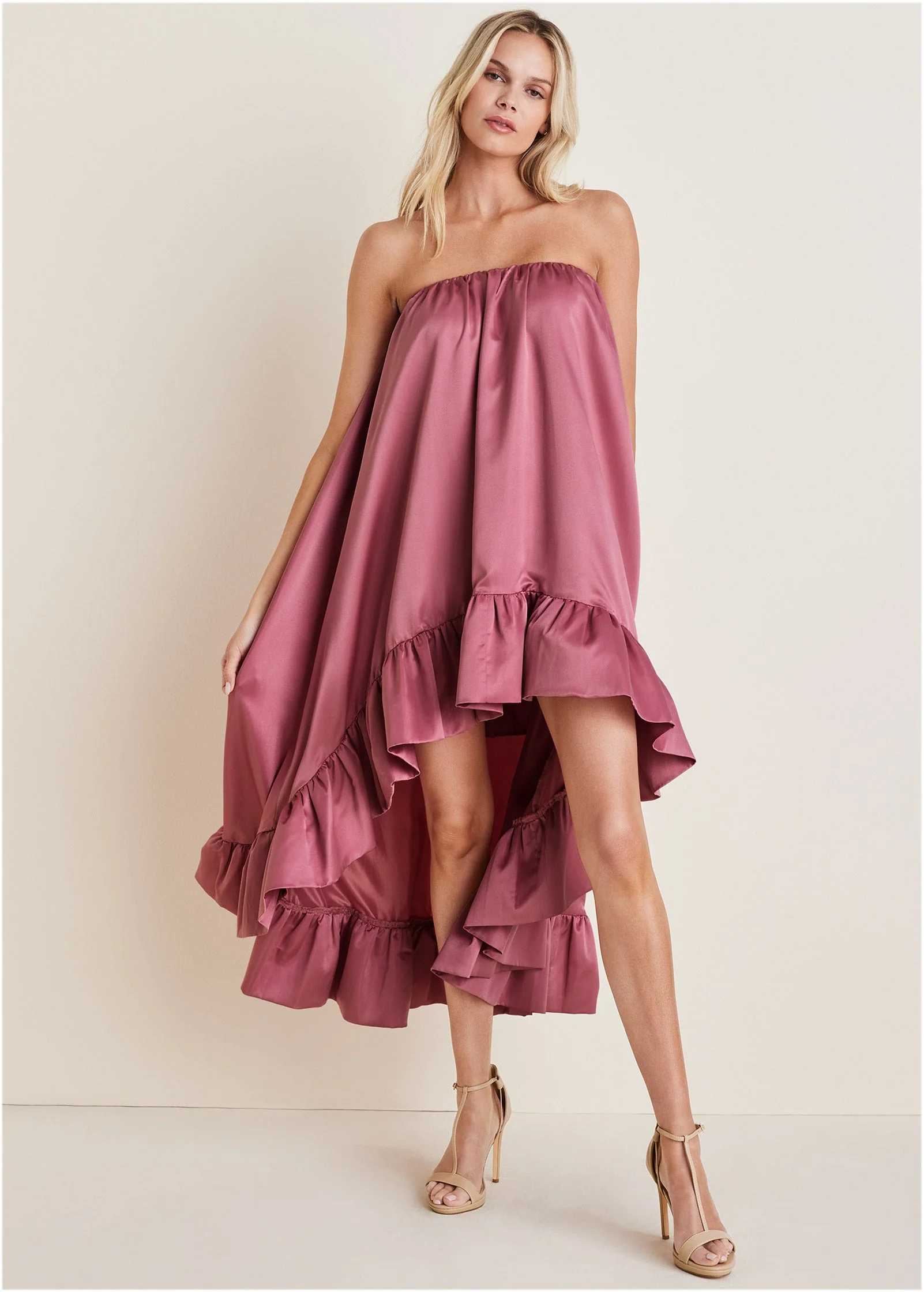 Strapless High-Low Dress - Heather Rose - Image 6