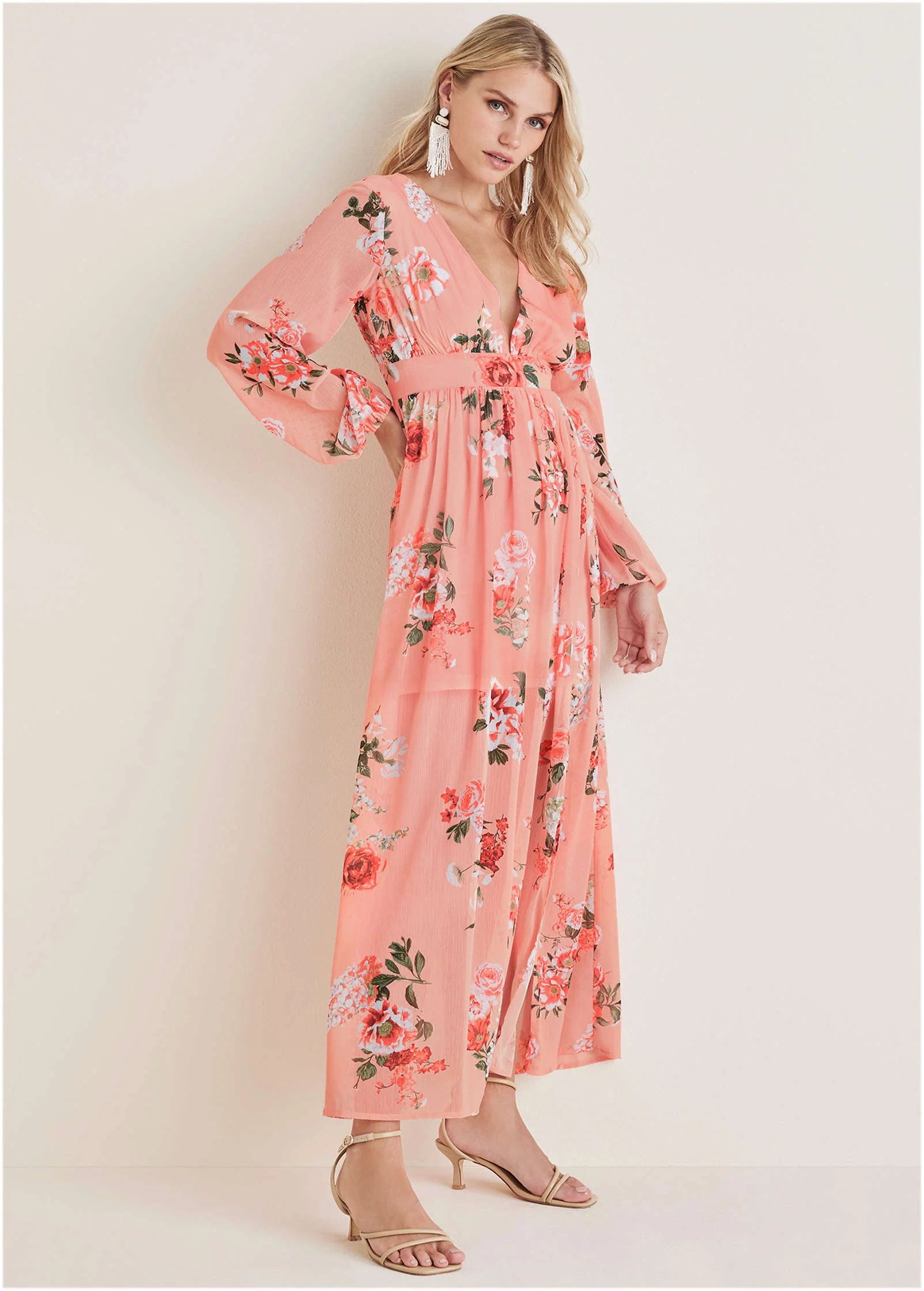 Floral Maxi Dress - Prairie Floral - Image 3