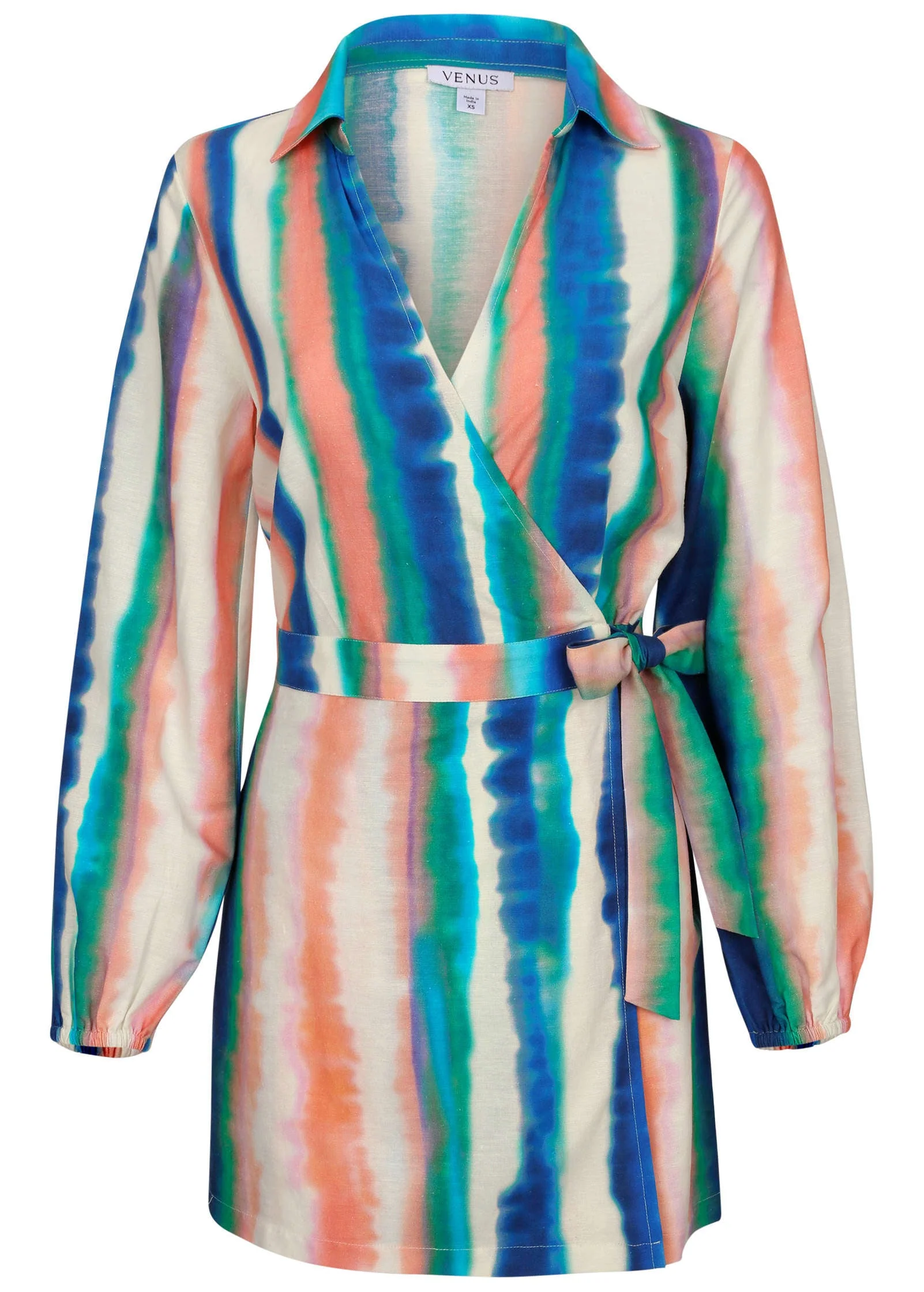 Long Sleeve Poplin Skort - Bahama Horizon - Image 2