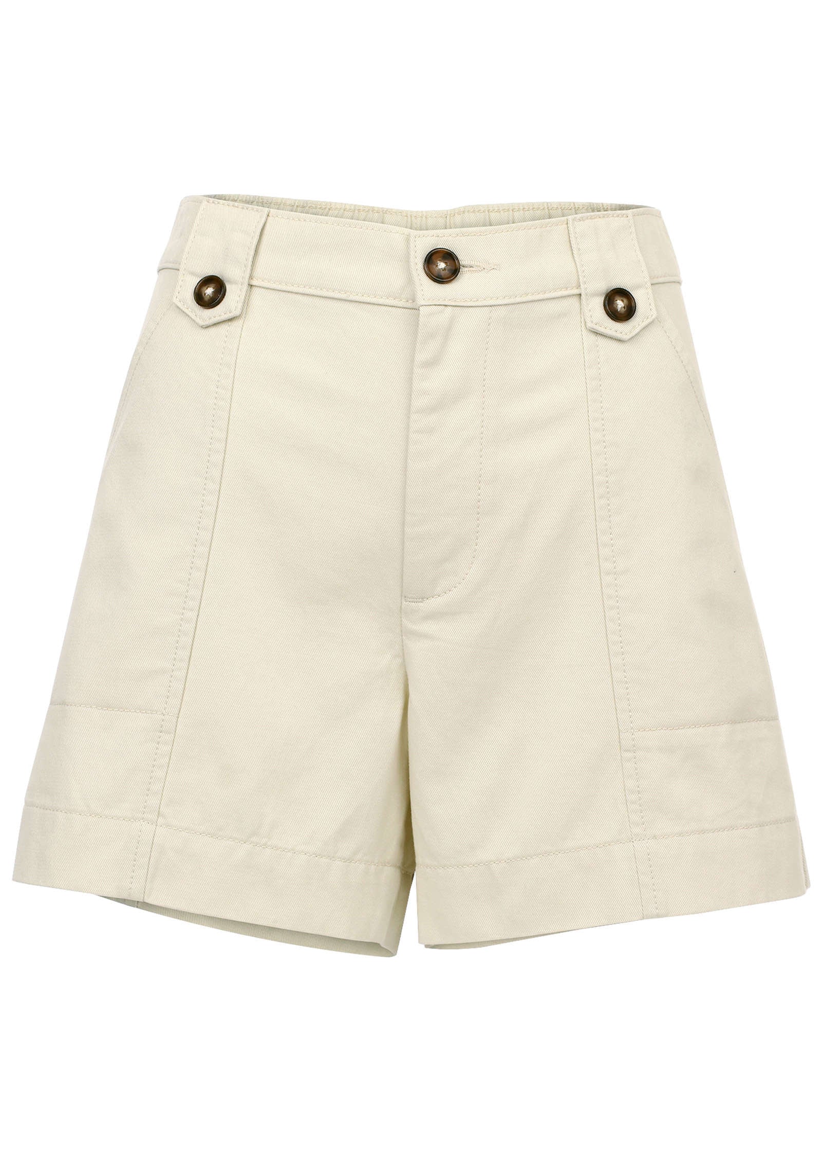 Chino 5 Inch Short - Cream - Image 6