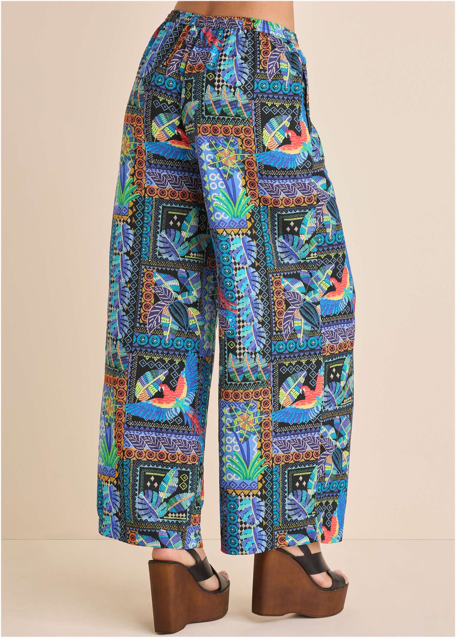 Linen Wide Leg Pant - Market Menagerie - Image 3