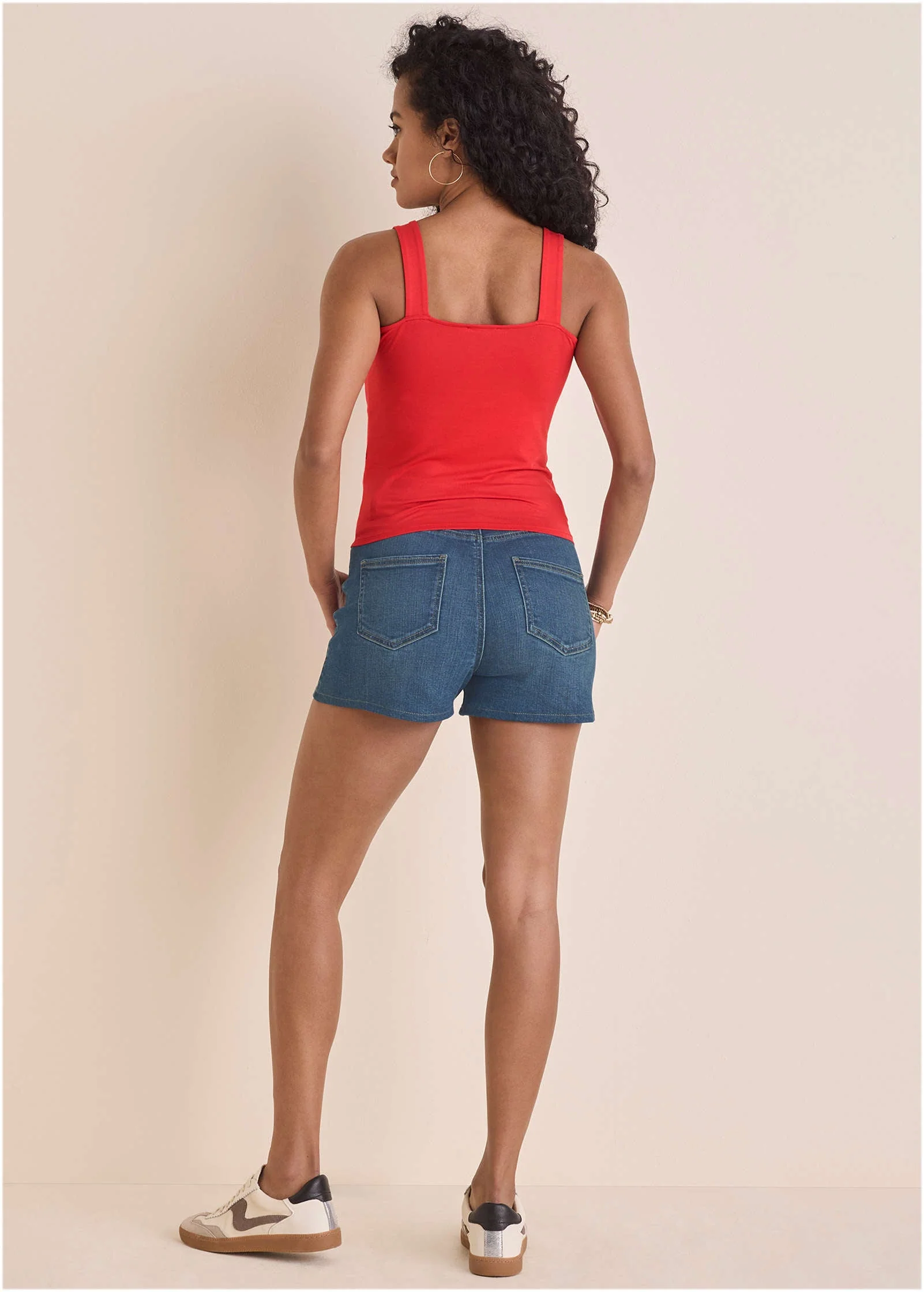 Trim Detail Tank - Rococco Red - Image 3