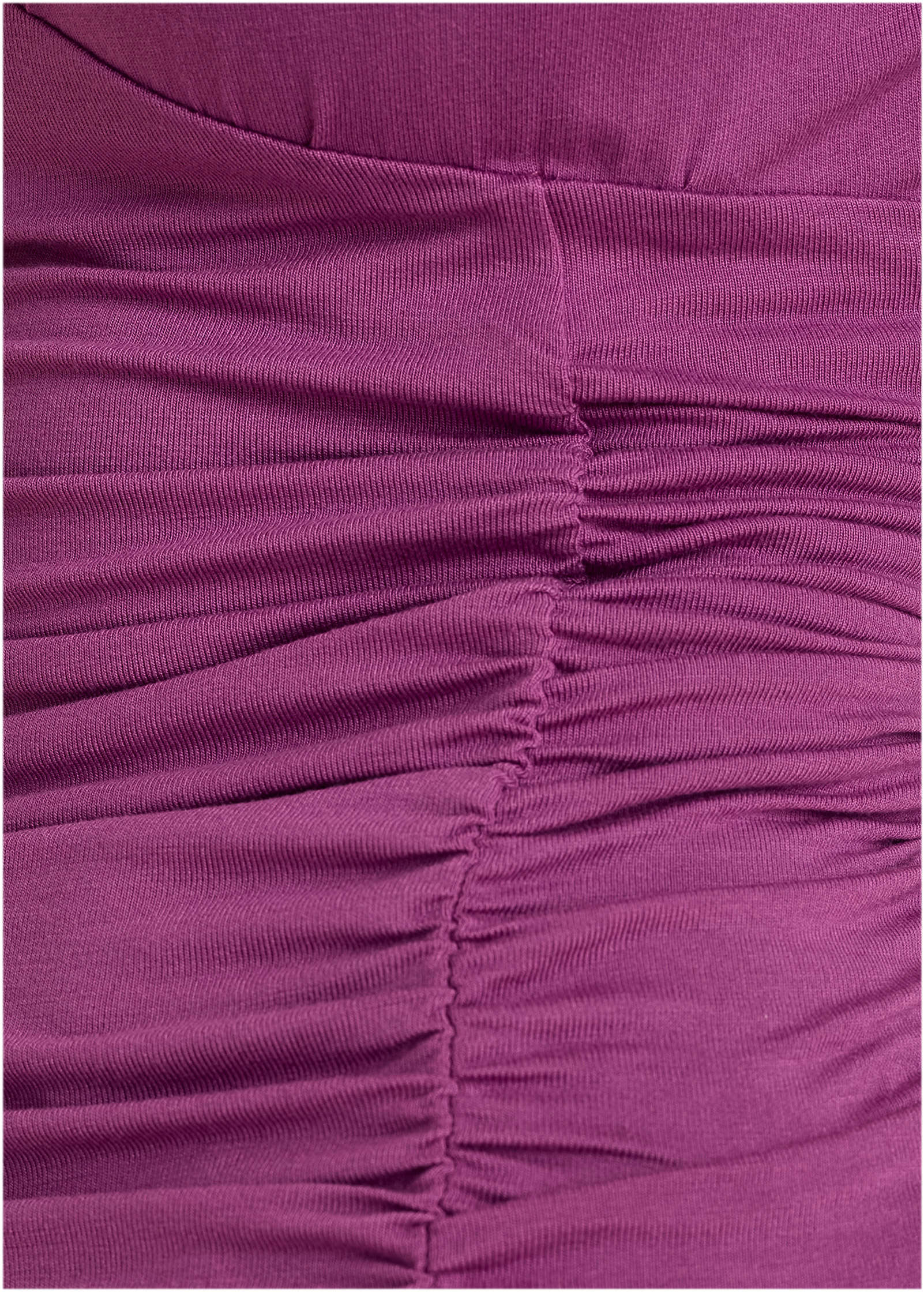 Ruched V-Neck Top - Cattleya Orchid - Image 4