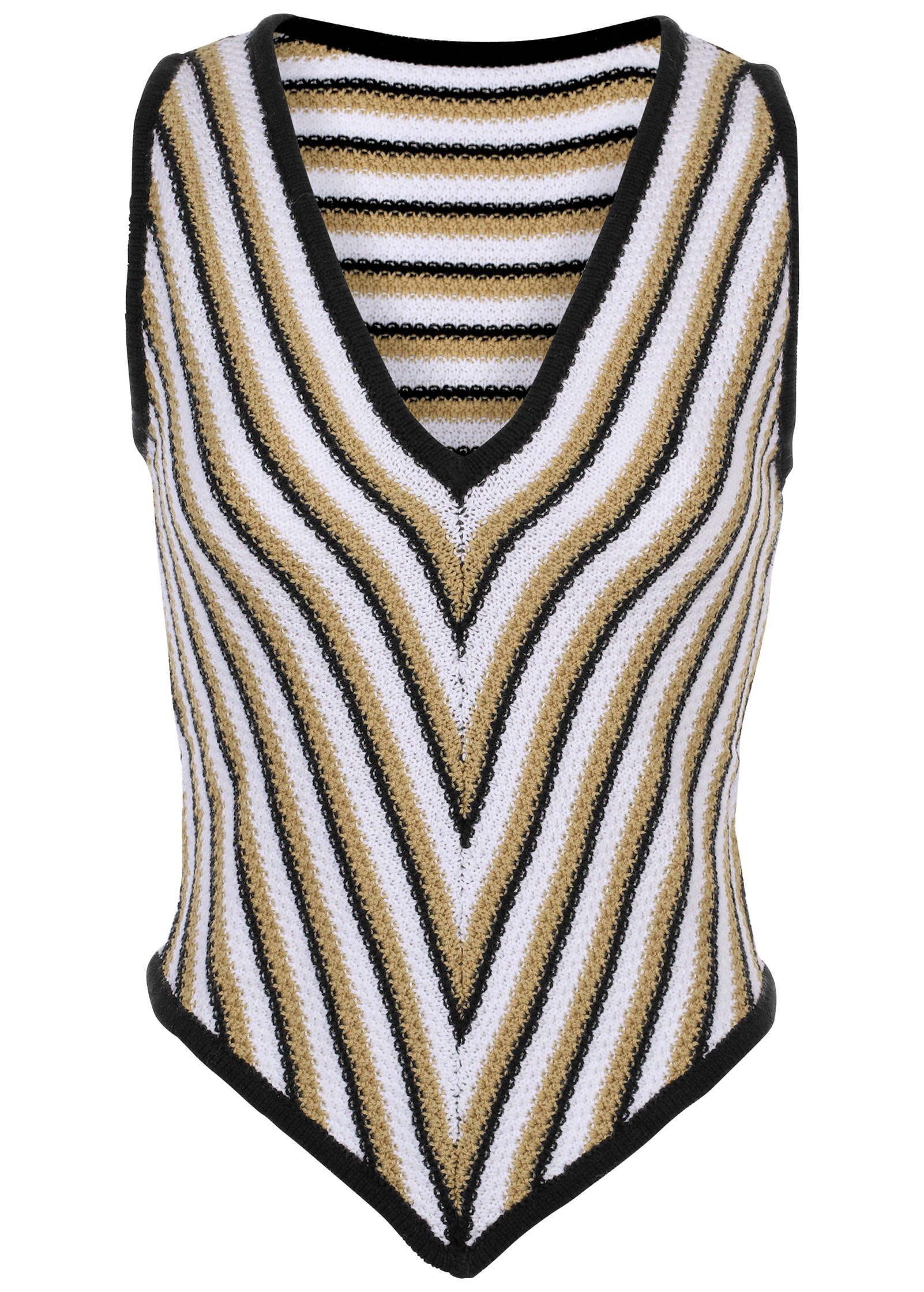 Stripe Tank Top - Natural Multi - Image 2