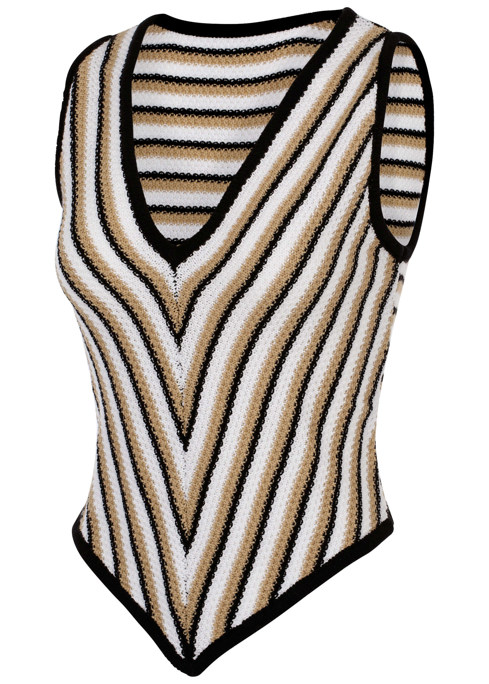 Stripe Tank Top - Natural Multi - Image 4