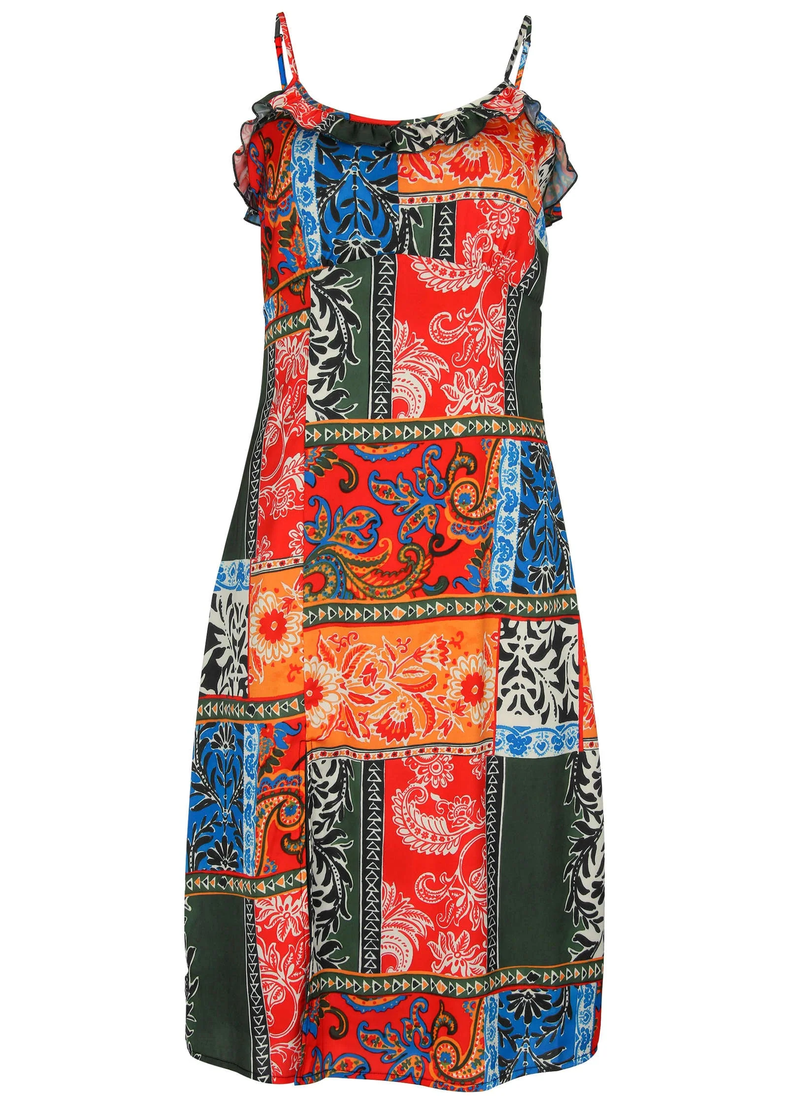 Stretch Charm Midi Dress - Tamarini Garden Tile - Image 4