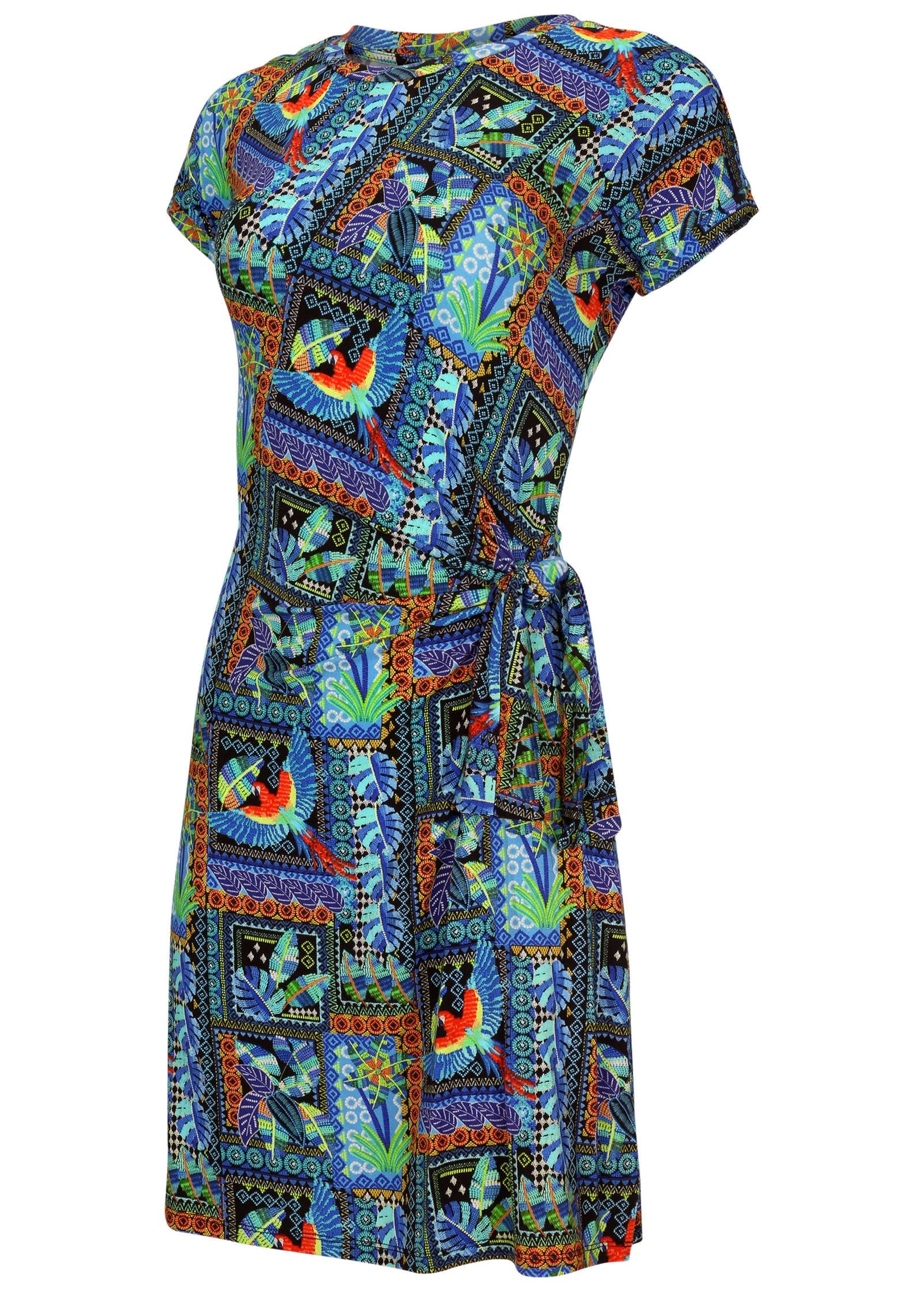 Tie-Front T-Shirt Dress - Market Menagerie - Image 4